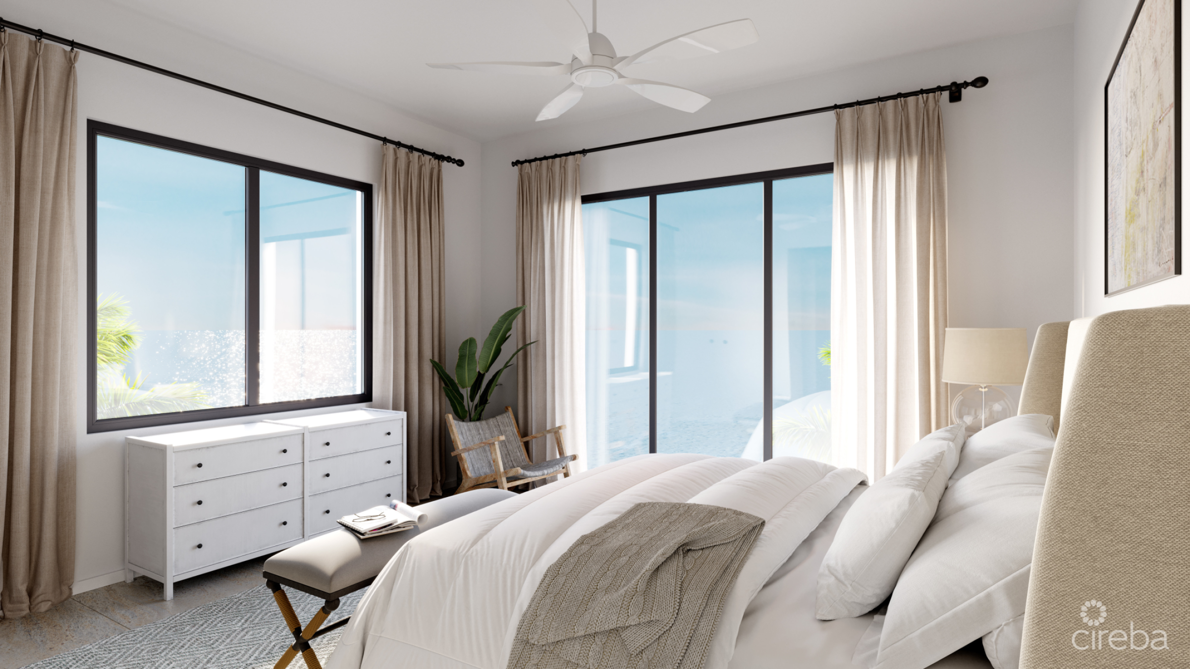 Waves 1, Oceanfront End Unit
