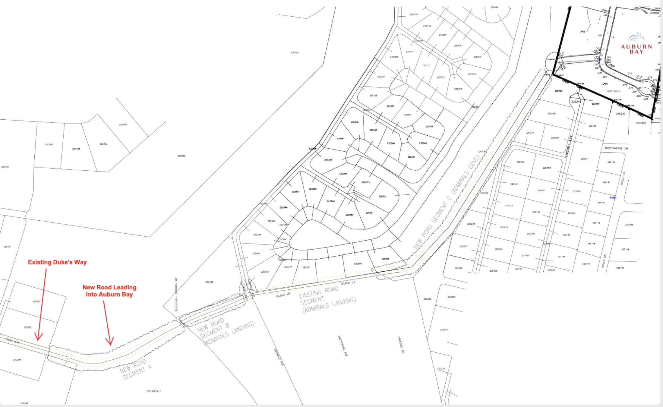Auburn Bay, Large Canal Front Lot C9