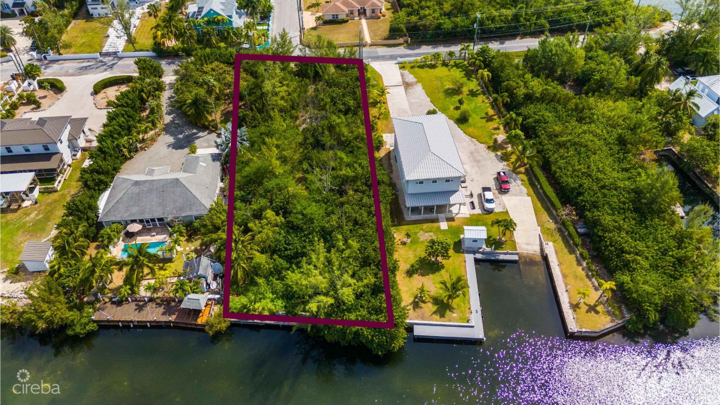 Red Bay  Woodstock Dr Oversized Canal Front Lot