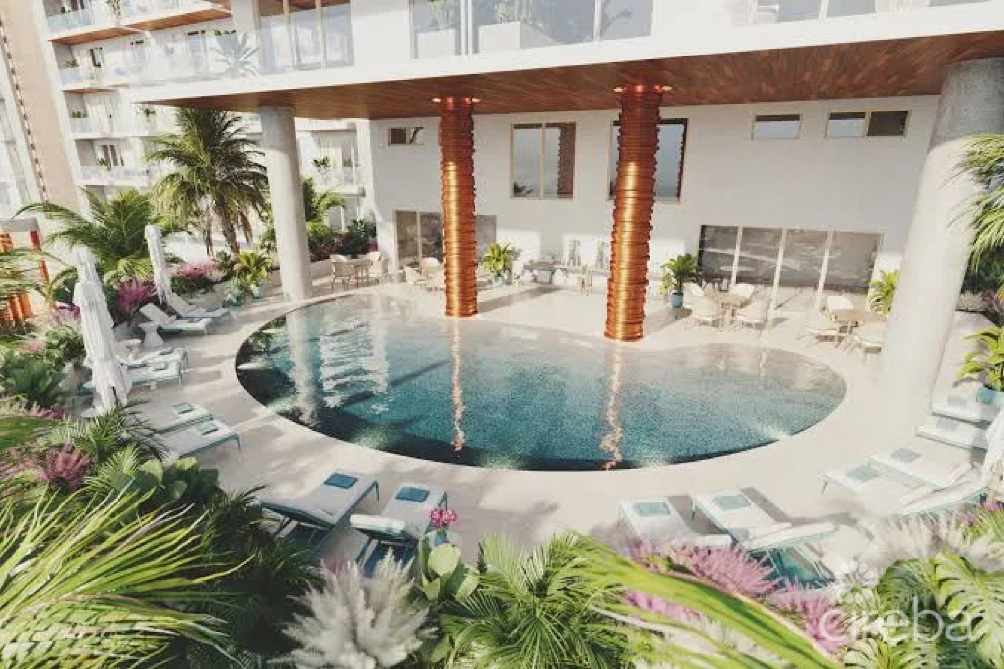 One Gt Designer Furnished, Deeded Parking