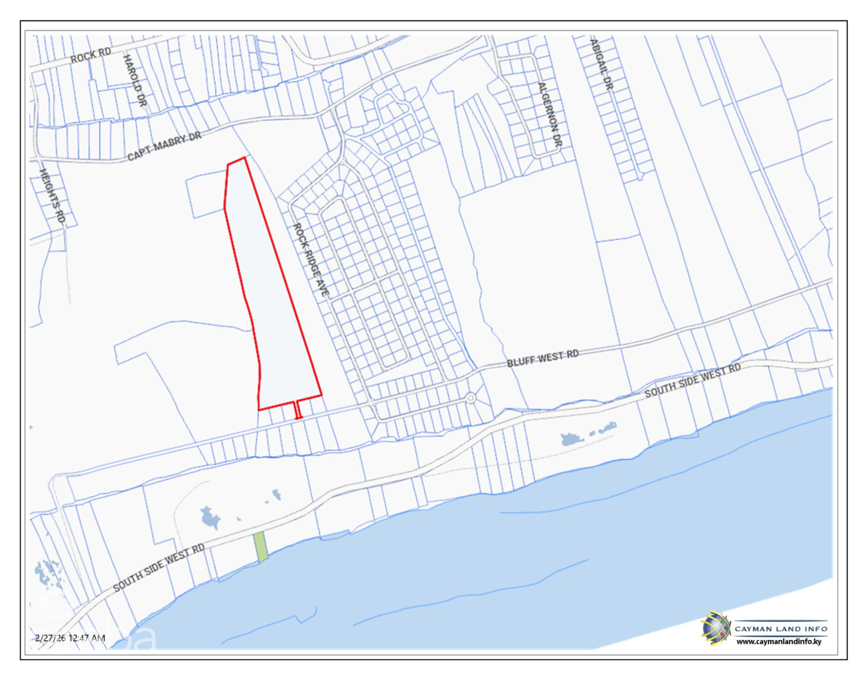 Brac Bluff Land  18.8 Acres-Prime Investment Property