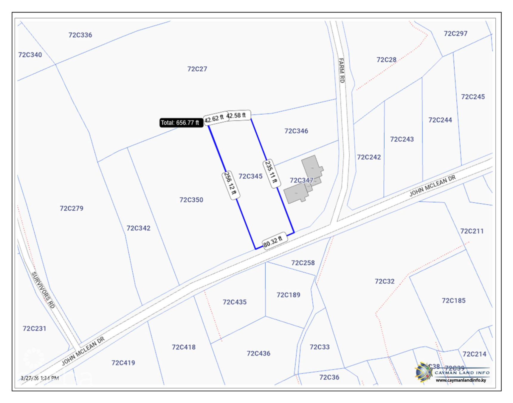 0.45 Acre Mdr Lot With Public Road Frontage - East End Development Opportunity