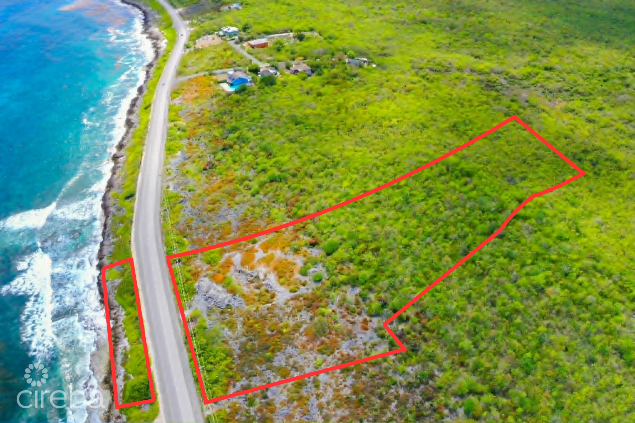Prime 5-Acre Elevated Development Site With Ocean Frontage - High Rock, East End