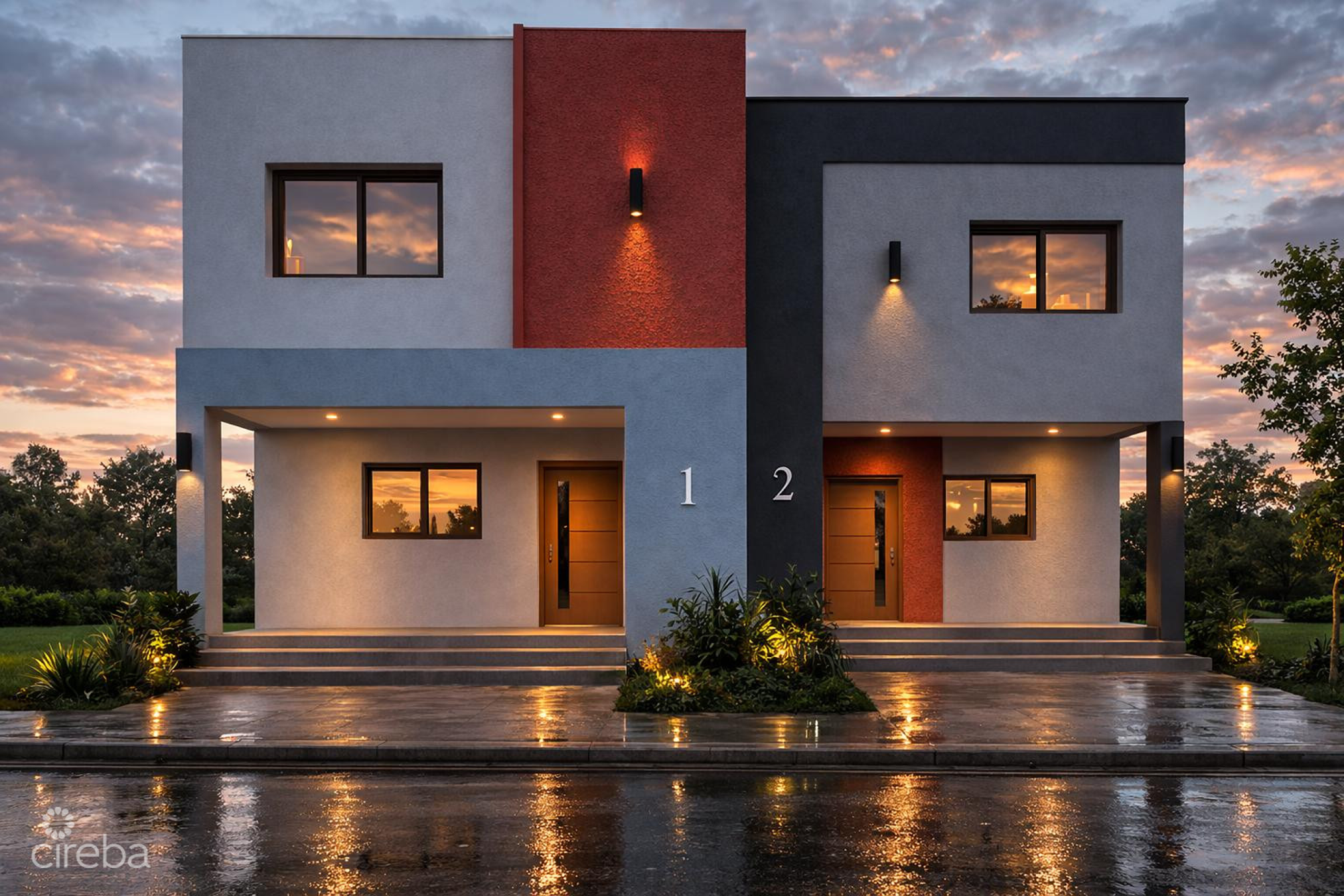 Duplex Lot With Plans In The Brand New - New Town Development