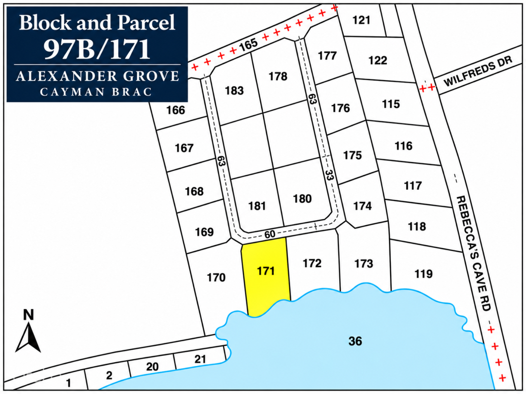 Alexander Grove Subdivision - Cayman Brac - Ready To Build Now!