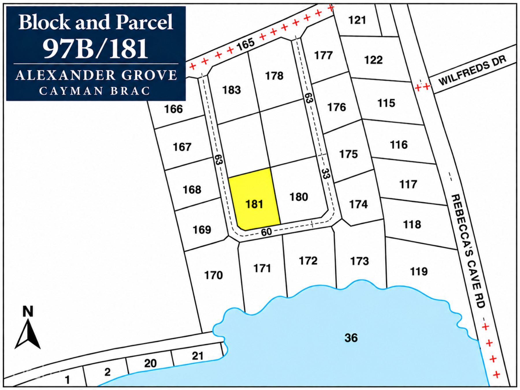 Alexander Grove Subdivision - Cayman Brac - Ready To Build Now!