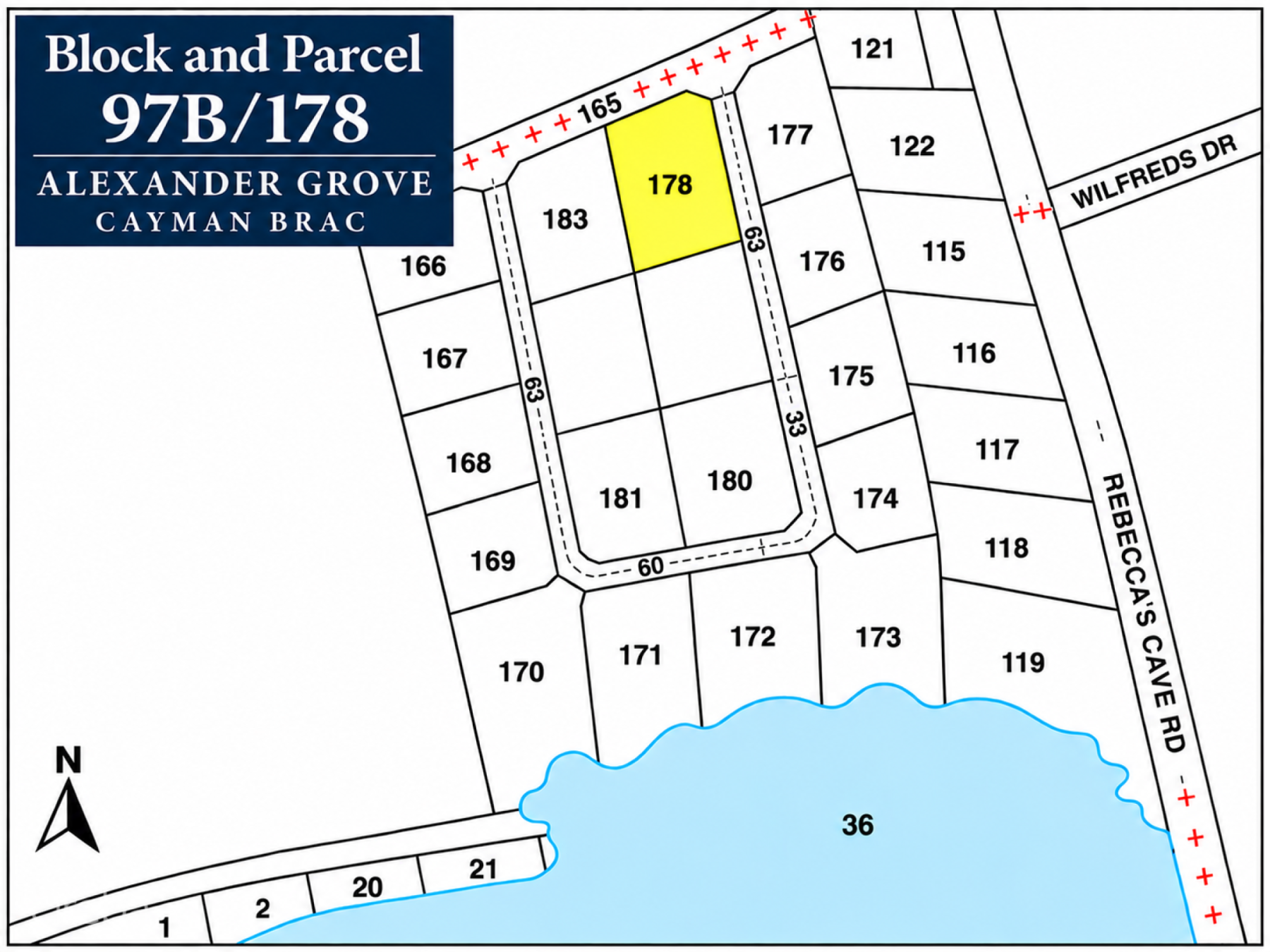 Alexander Grove Subdivision - Cayman Brac - Ready To Build Now!