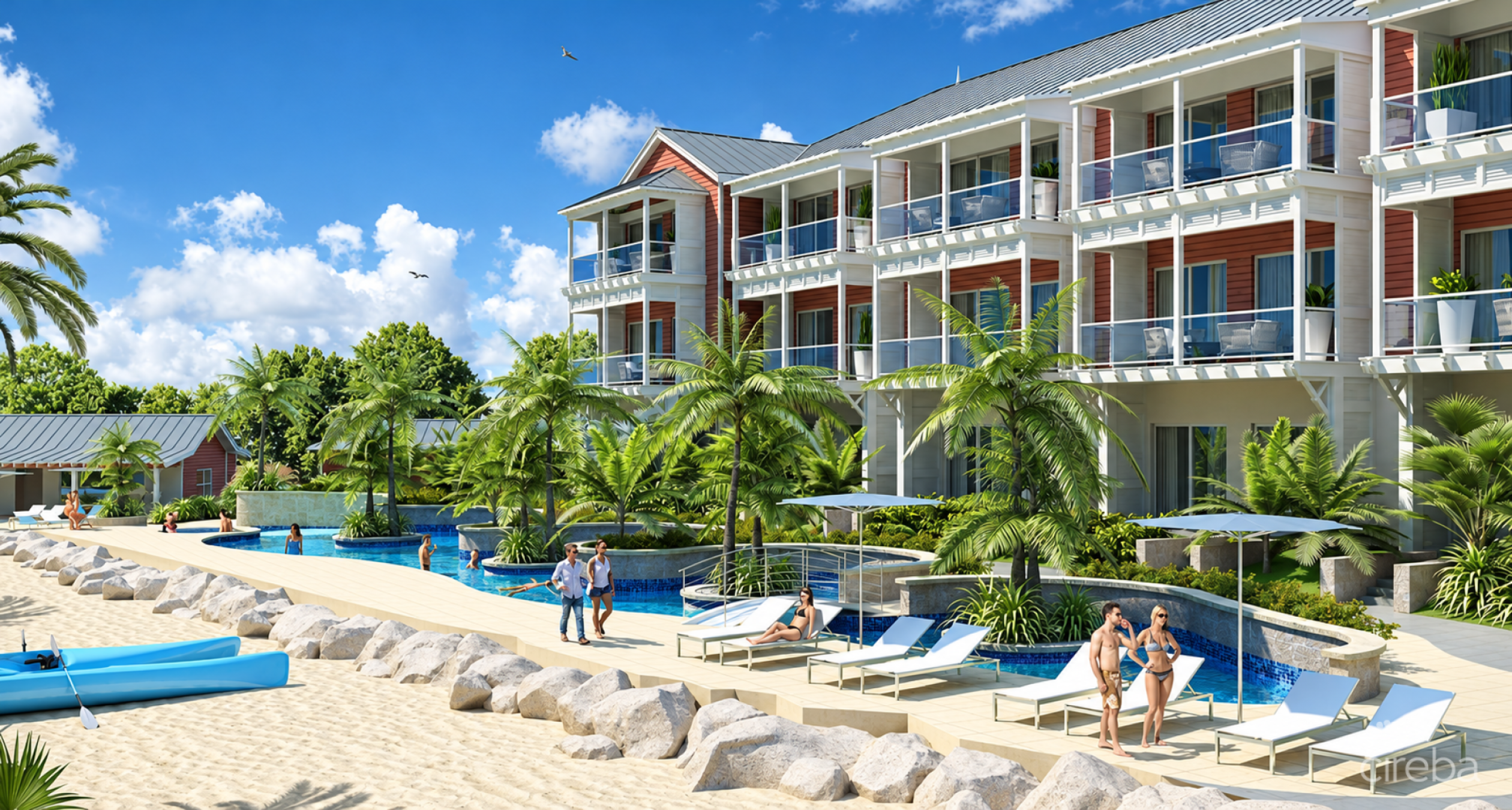 Walk-Out Waterfront & Marina Access: Catalina Bay 2 Bedroom Assignment