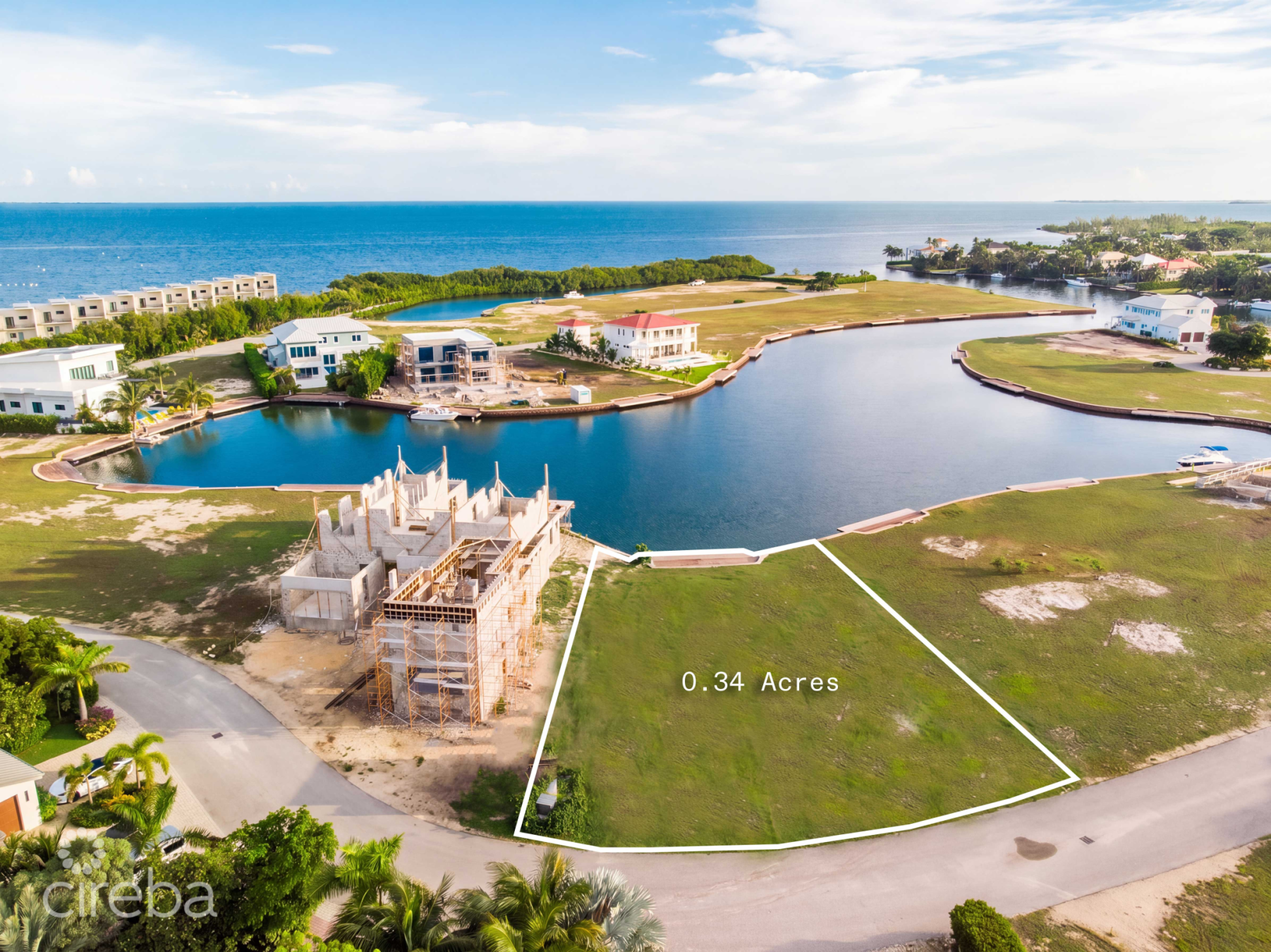 Harbour Reach 0.34 Acres, Canal Front Land